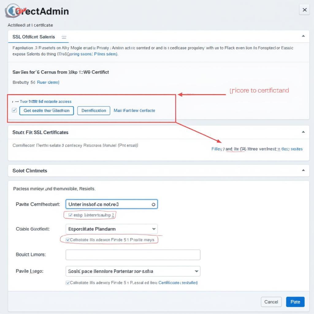 Cài đặt SSL trên DirectAdmin