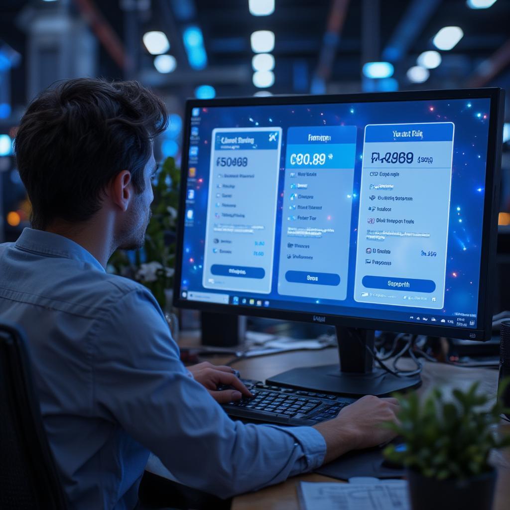 Chọn host web