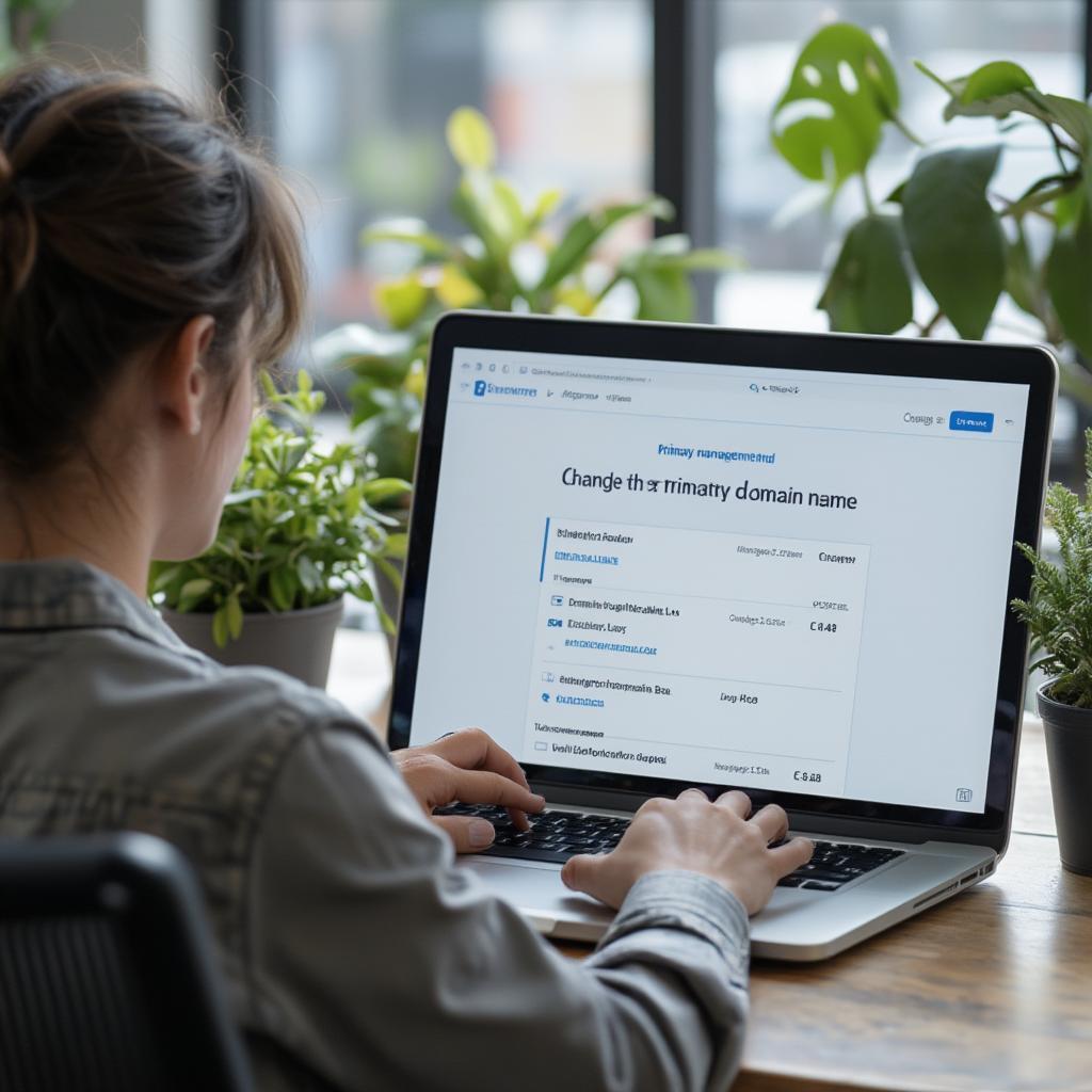 Đổi Tên Miền Chính Trong cPanel