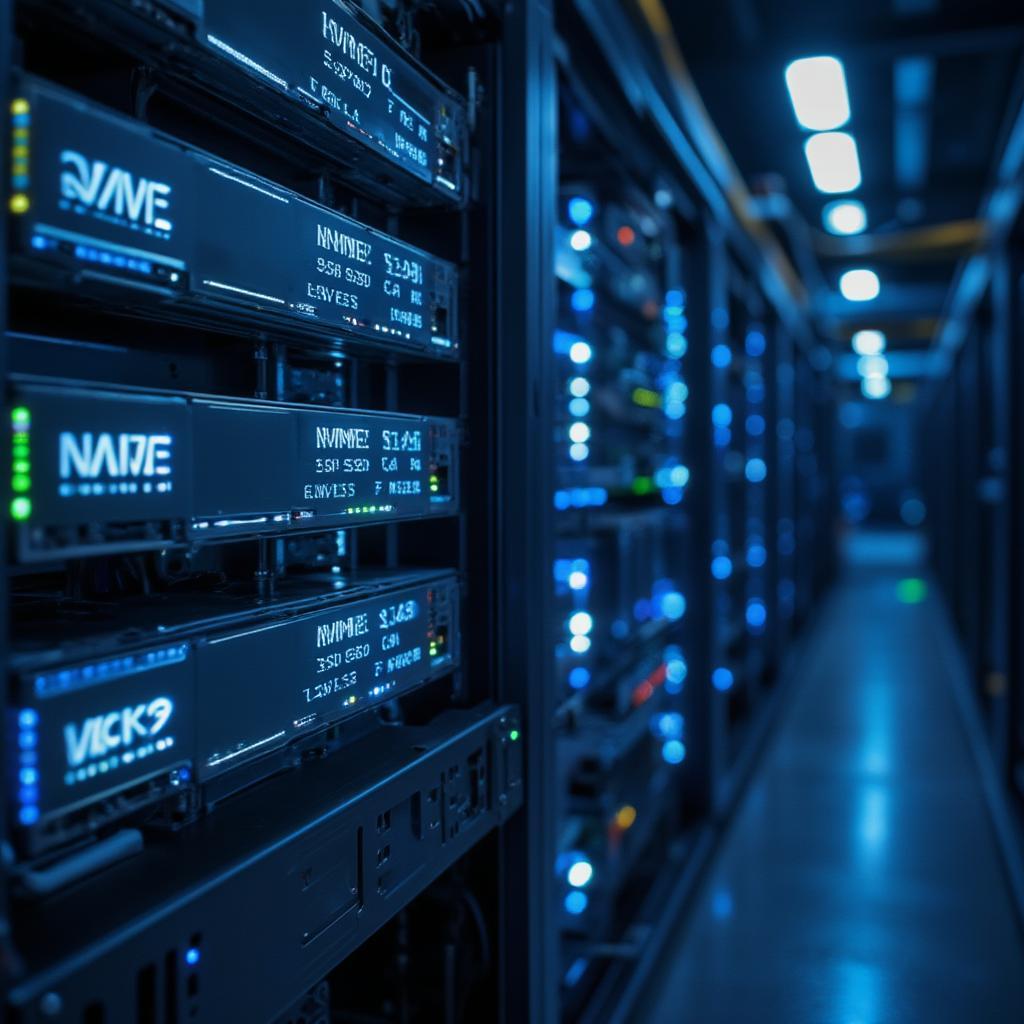 Hosting NVMe SSD tốc độ cao