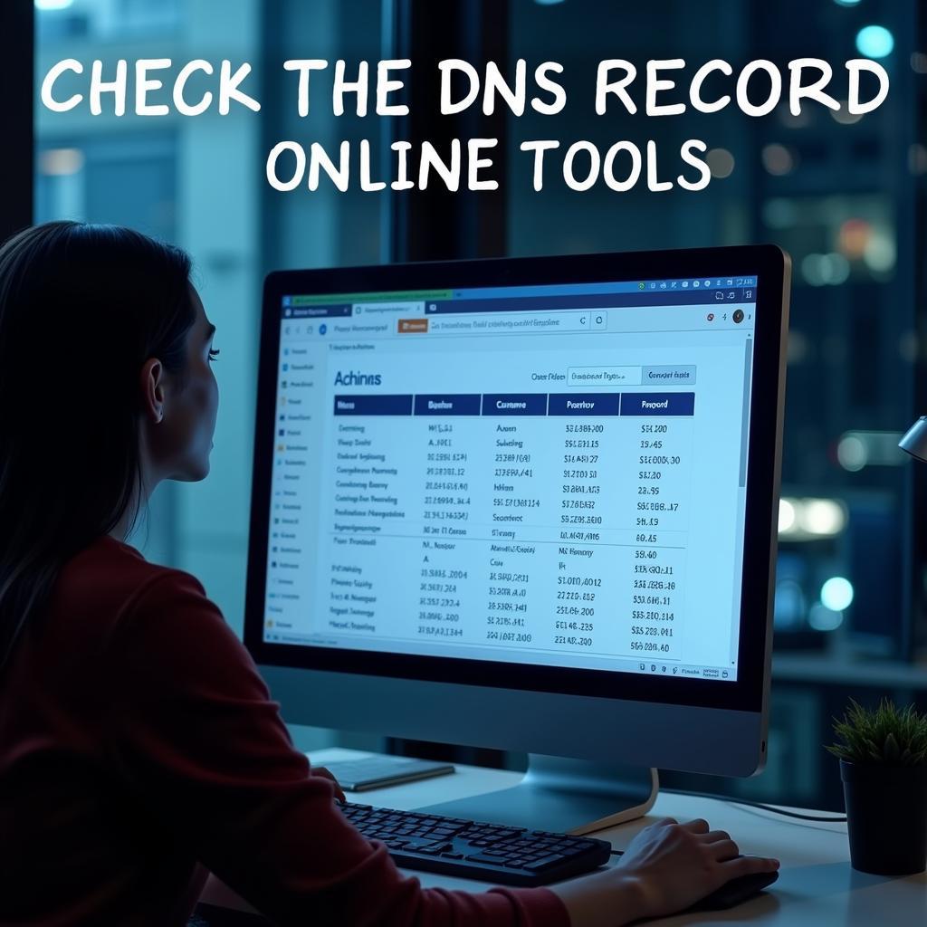 Kiểm tra DNS trang web bằng công cụ