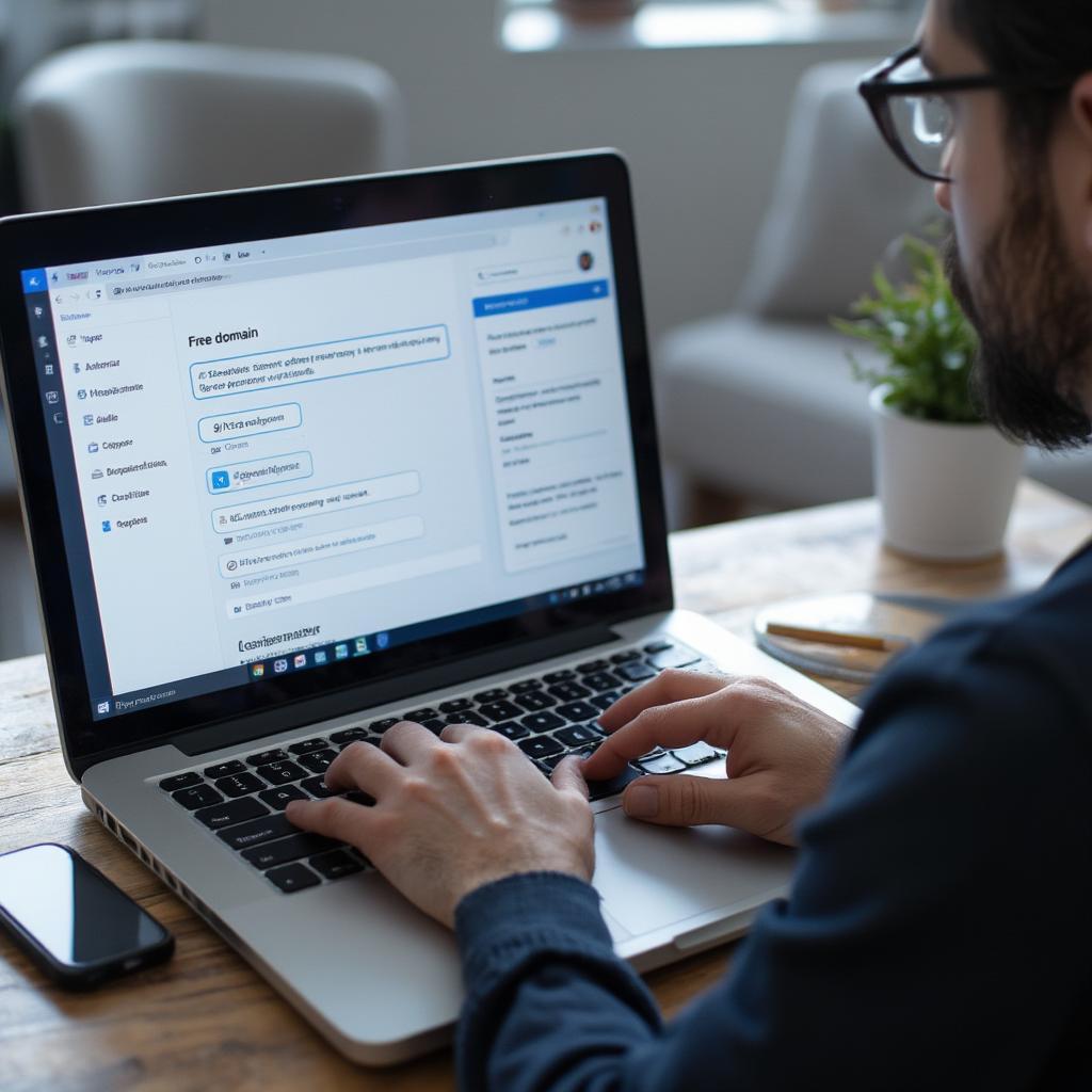 Tạo domain miễn phí qua nền tảng xây dựng website